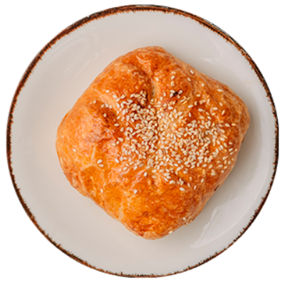 Слойка со шпинатом и брынзой
