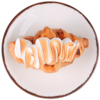 Круассан с лимонным курдом