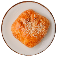 Слойка со шпинатом и брынзой