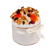 Кулич с цукатами и сухофруктами