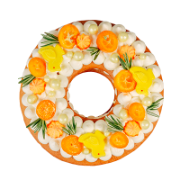 Торт медовый с кремом чиз