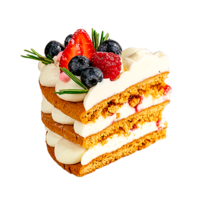 Медовый десерт с кремом чиз