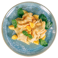 Блинчики с апельсиновым соусом