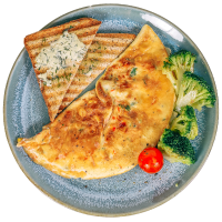 Омлет с овощами