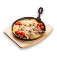 Мачанка с курицей и грибами