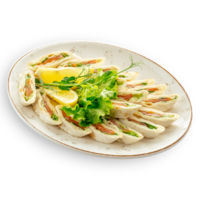 Лаваш с форелью