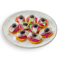 Сельдь с картофелем