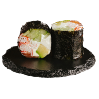 Ролл Кето с форелью